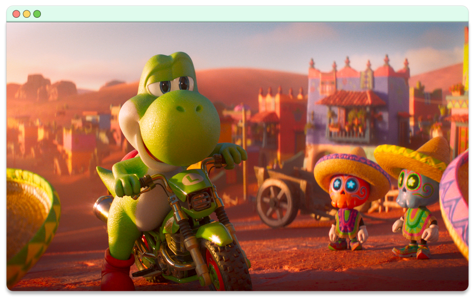 映画『ザ・スーパーマリオギャラクシー・ムービー』の場面写真