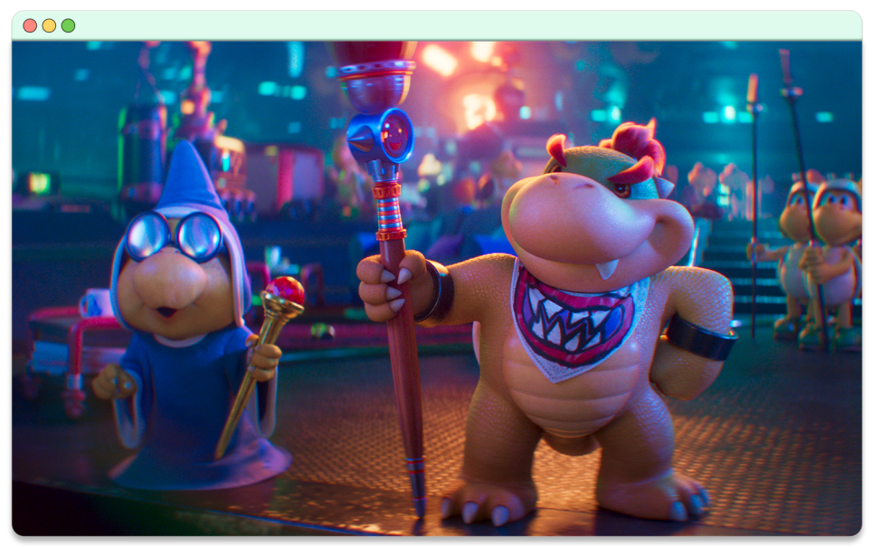 映画『ザ・スーパーマリオギャラクシー・ムービー』の場面写真