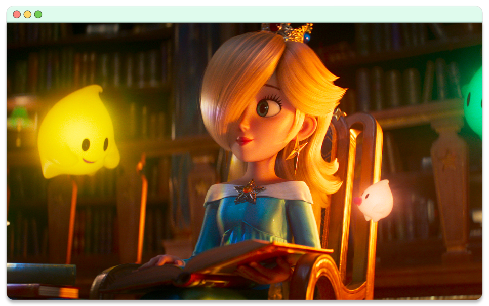 映画『ザ・スーパーマリオギャラクシー・ムービー』の場面写真