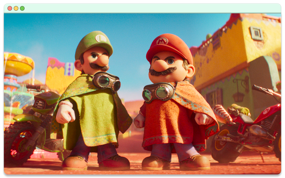 映画『ザ・スーパーマリオギャラクシー・ムービー』の場面写真