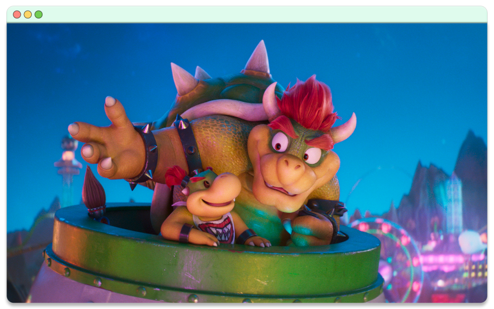 映画『ザ・スーパーマリオギャラクシー・ムービー』の場面写真