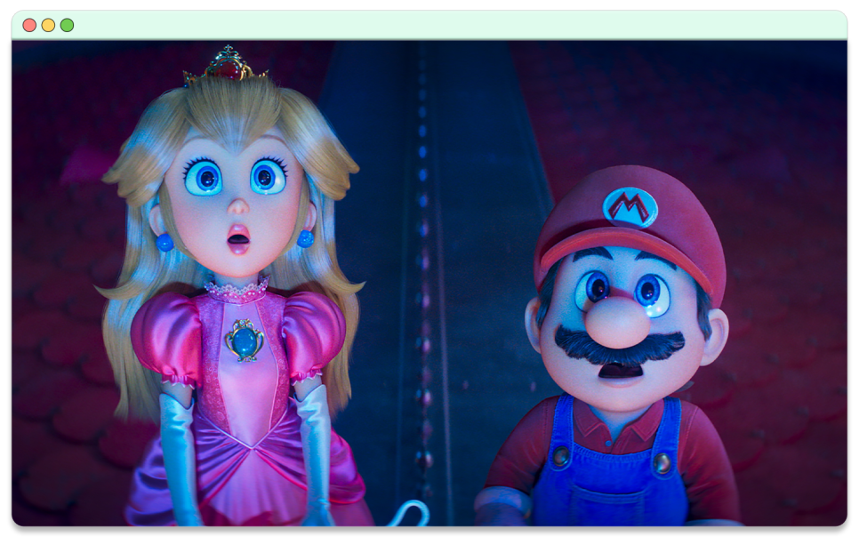 映画『ザ・スーパーマリオギャラクシー・ムービー』の場面写真